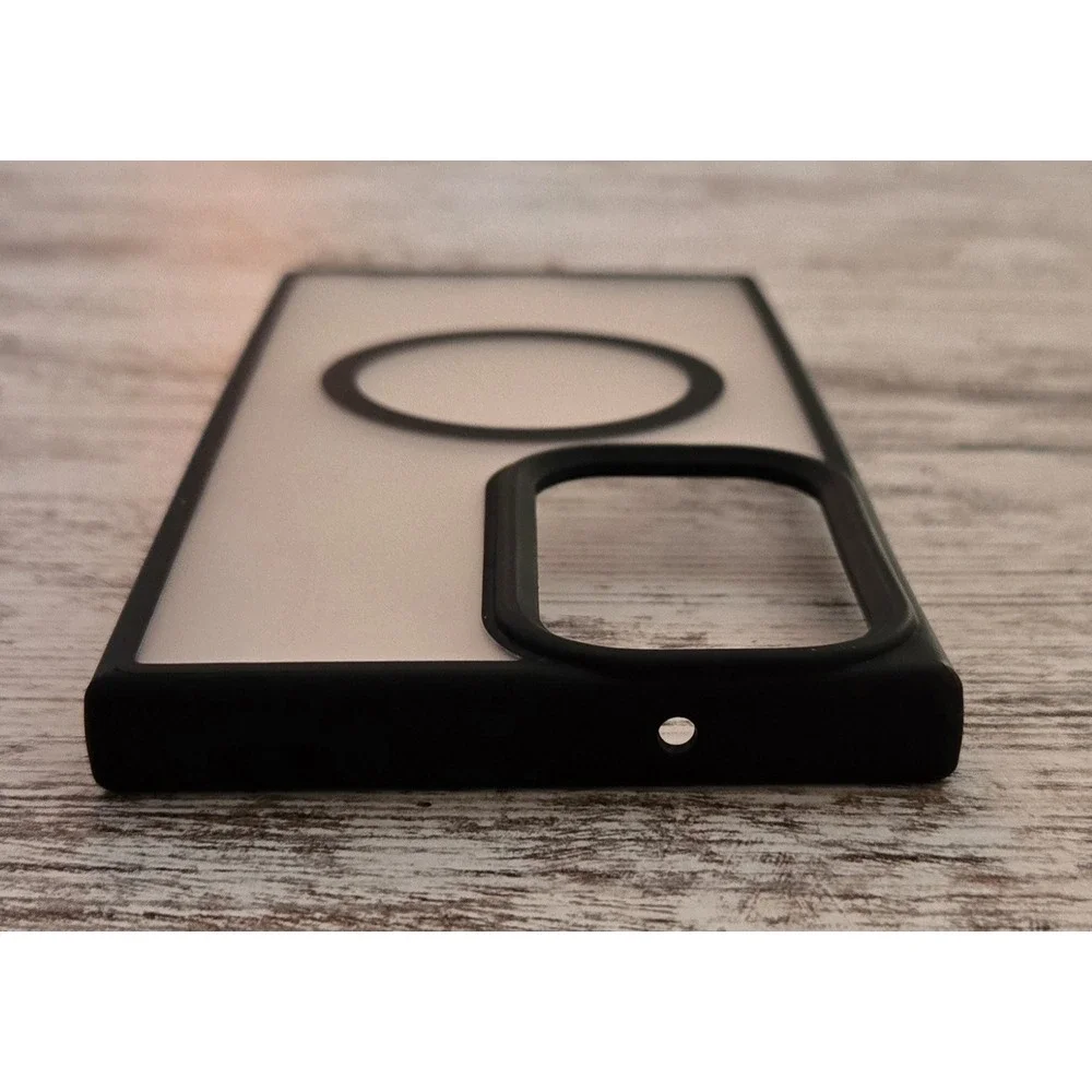 Samsung Galaxy S23 Ultra Case Clear Magnetic MagSafe Compatible Lightweight